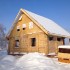 Дом из оцилиндрованного бревна с двойными стенами Дом «110»