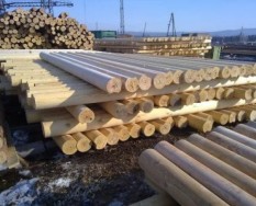 Производство оцилиндрованного бревна в Красноярске Производство оцилиндрованного бревна в Красноярске